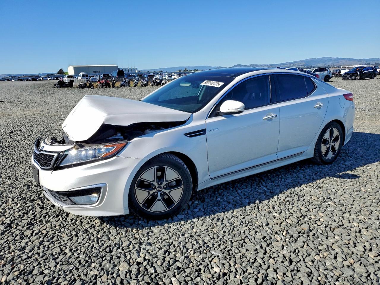 Lot #3302746044 2013 KIA OPTIMA HYB