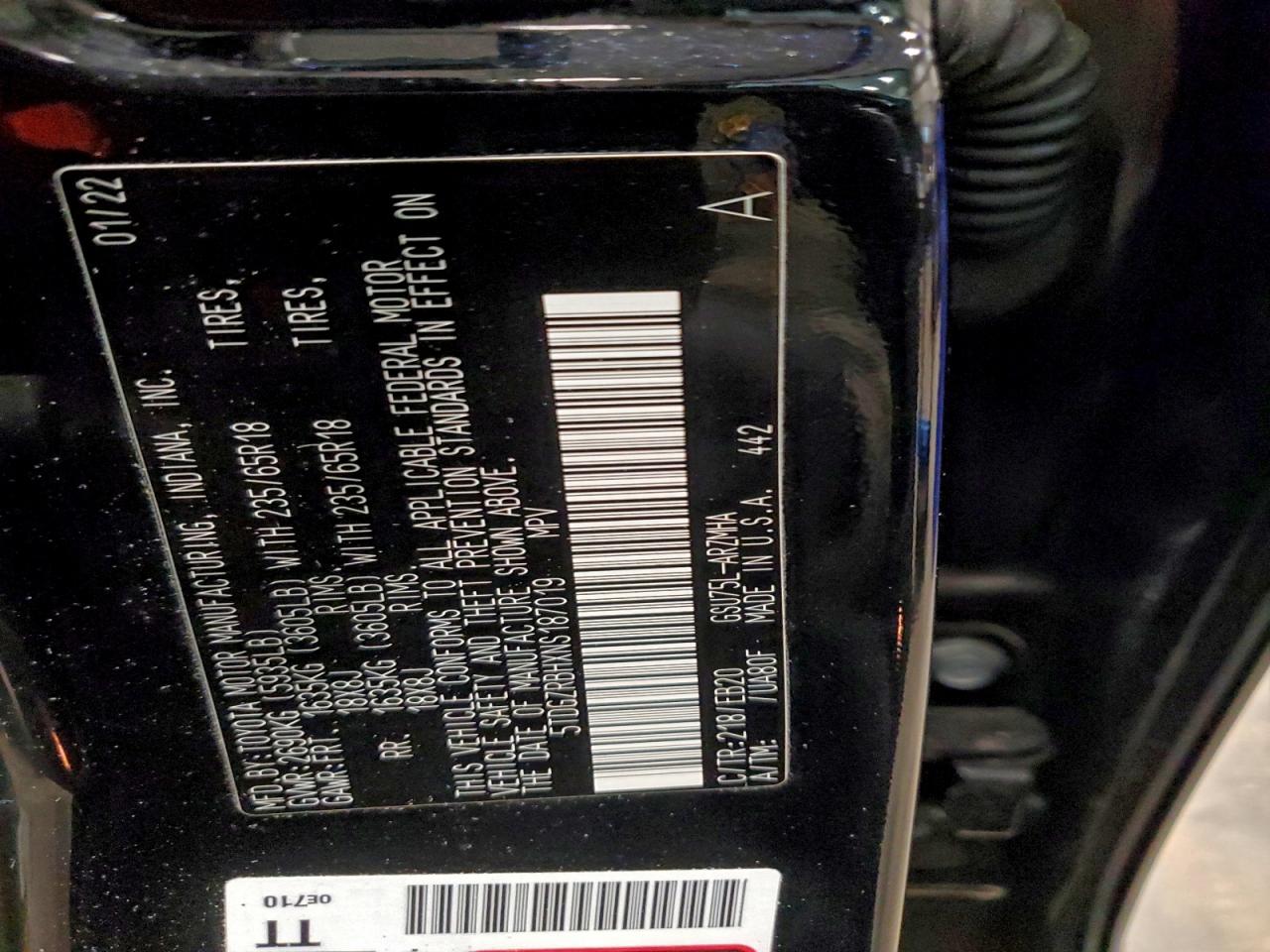 TOYOTA HIGHLANDER XLE