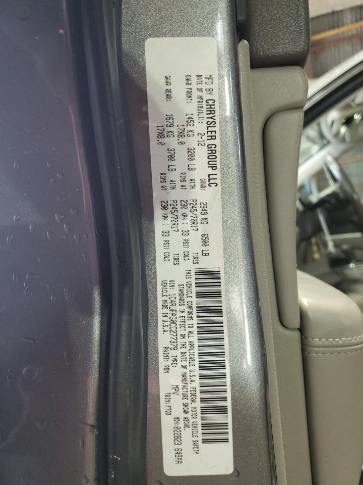 Lot #3302699041 2012 JEEP GRAND CHER