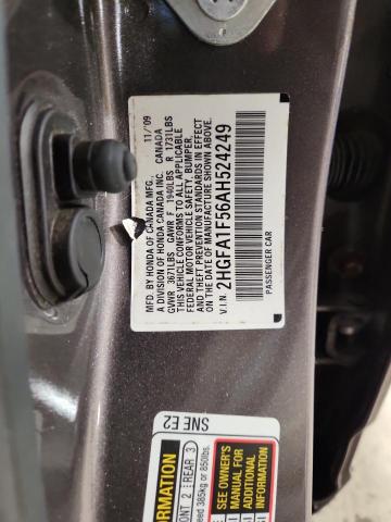 2010 HONDA CIVIC LX #3298123169