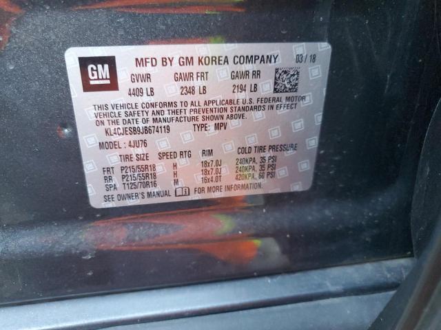 2018 BUICK ENCORE PRE - KL4CJESB9JB674119