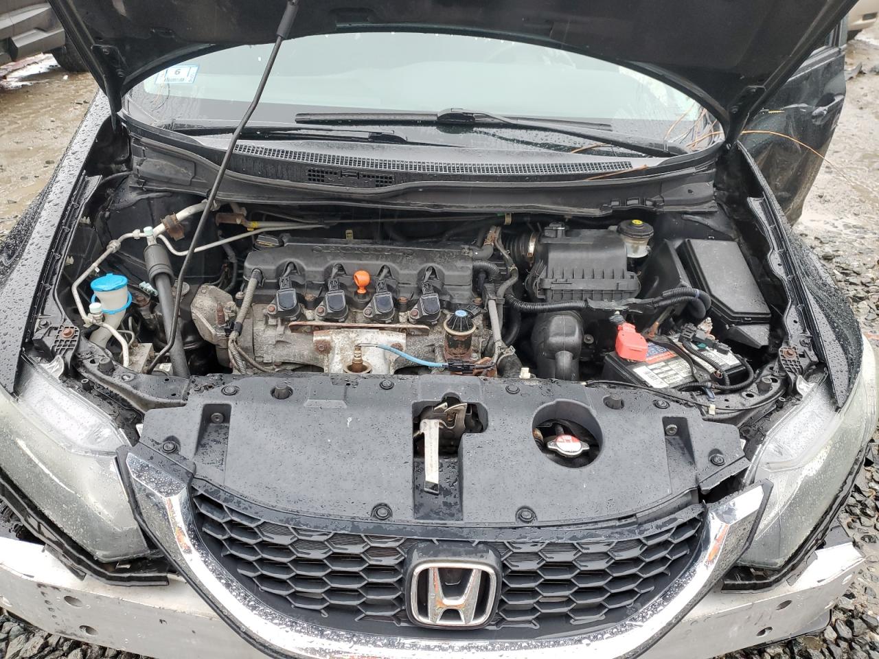 Lot #3311484246 2015 HONDA CIVIC LX