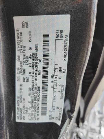 2019 FORD RANGER XL #3293883598