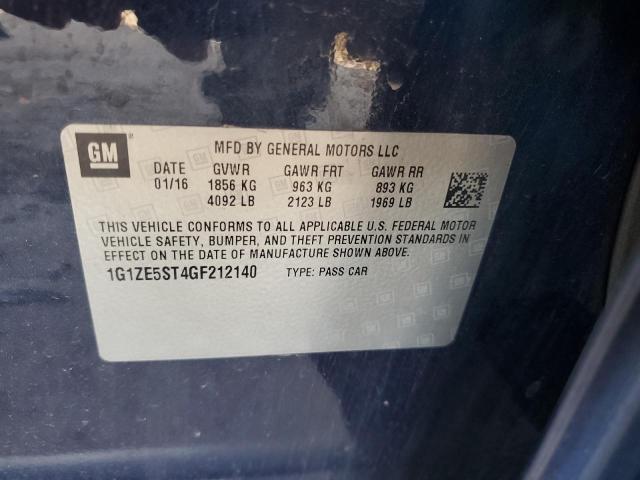 2016 CHEVROLET MALIBU LT #3302748051