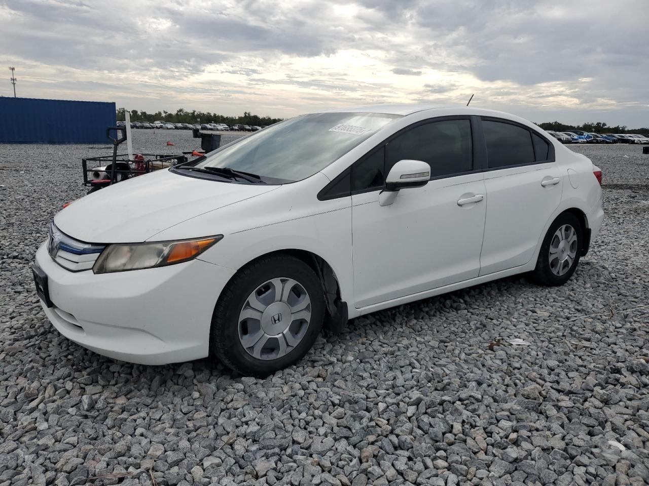Lot #3282308365 2012 HONDA CIVIC HYBR