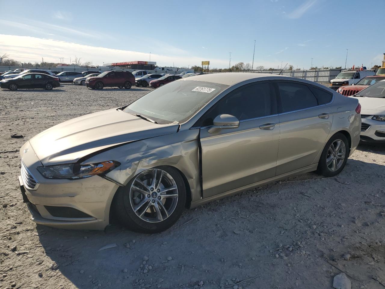 Lot #3298290047 2018 FORD FUSION SE