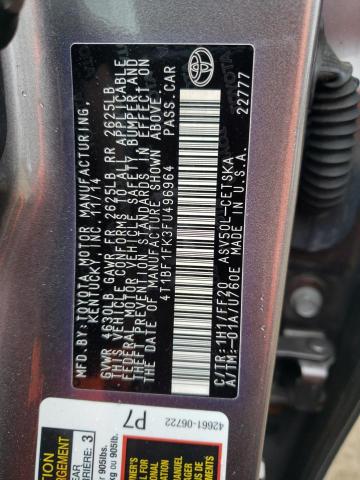 2015 TOYOTA CAMRY #3297934779