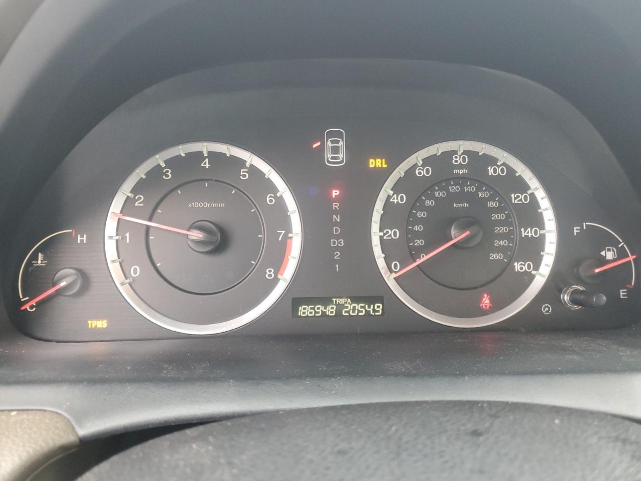 Lot #3282438285 2008 HONDA ACCORD EXL