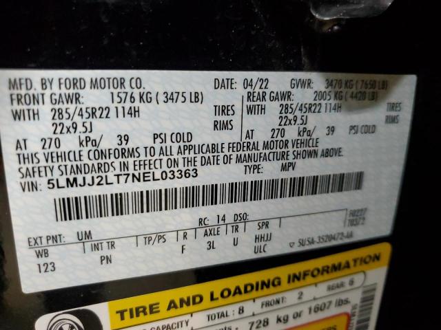 2022 LINCOLN NAVIGATOR #3292409352