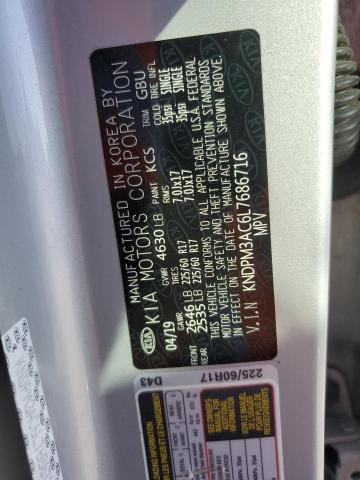 2020 KIA SPORTAGE L #3302706124