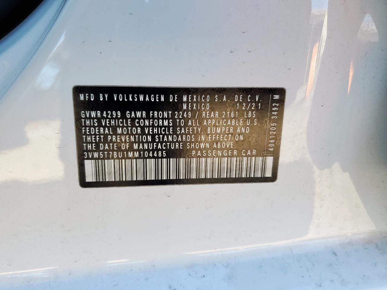 VOLKSWAGEN JETTA GLI