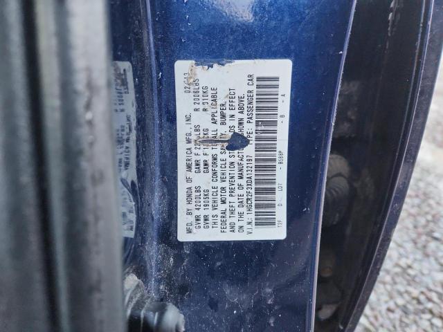 2013 HONDA ACCORD LX #3302647143