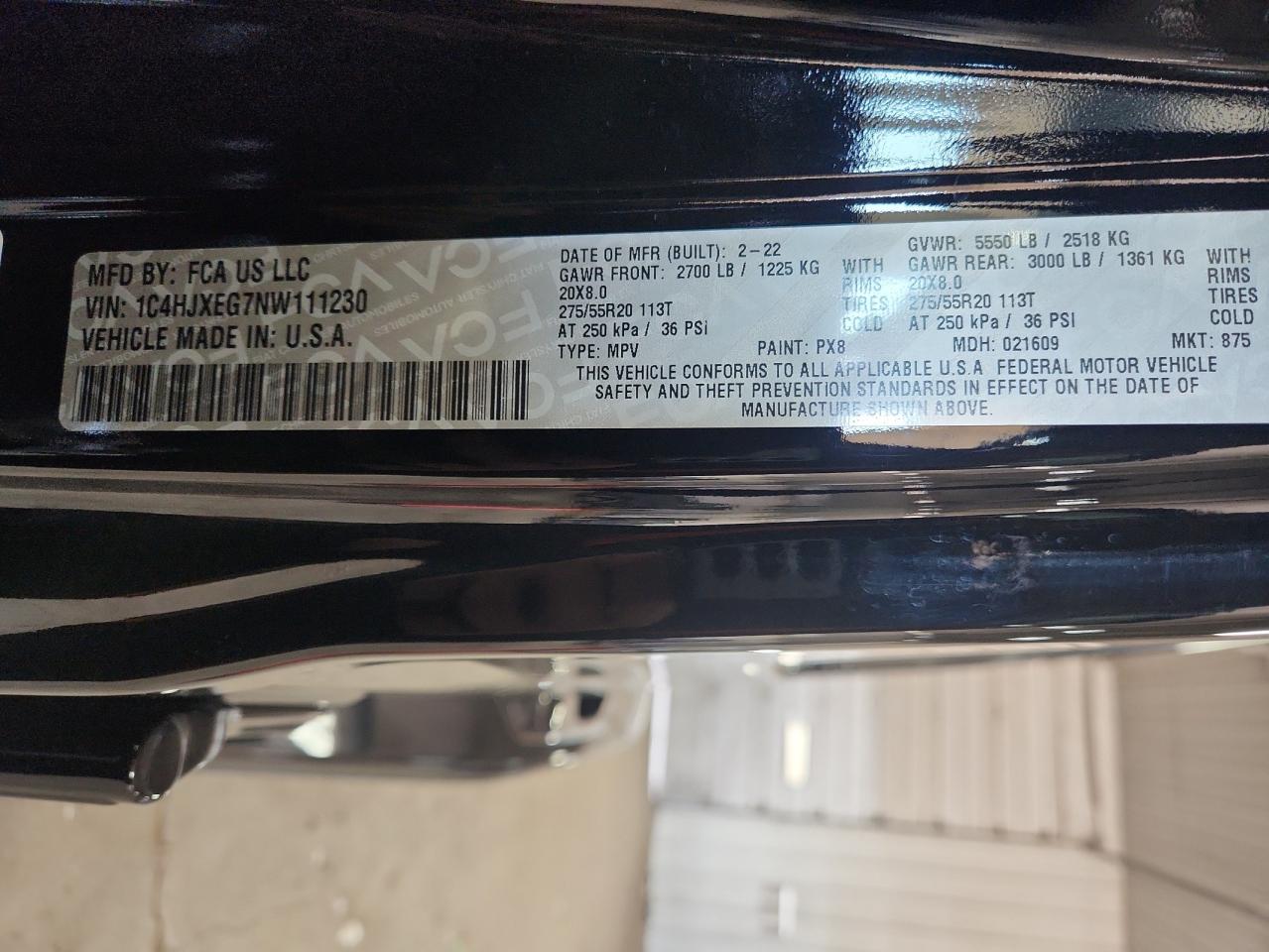 JEEP WRANGLER SAHARA