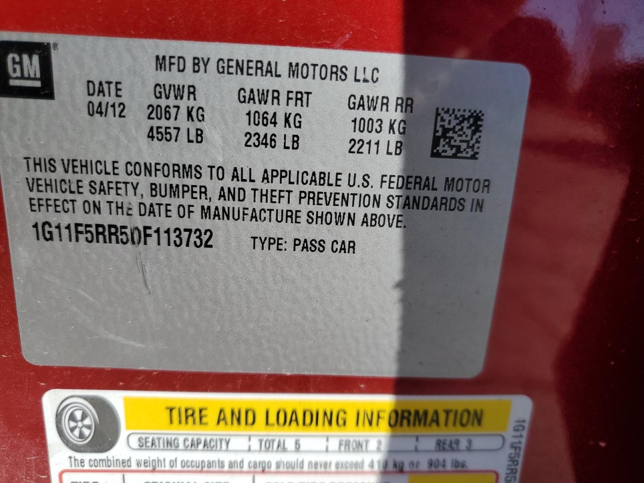 CHEVROLET MALIBU 2LT