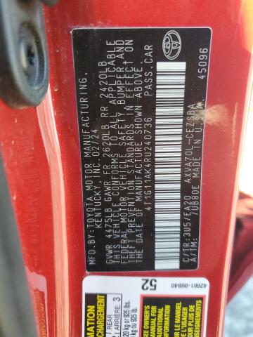 2024 TOYOTA CAMRY SE N #3282605892