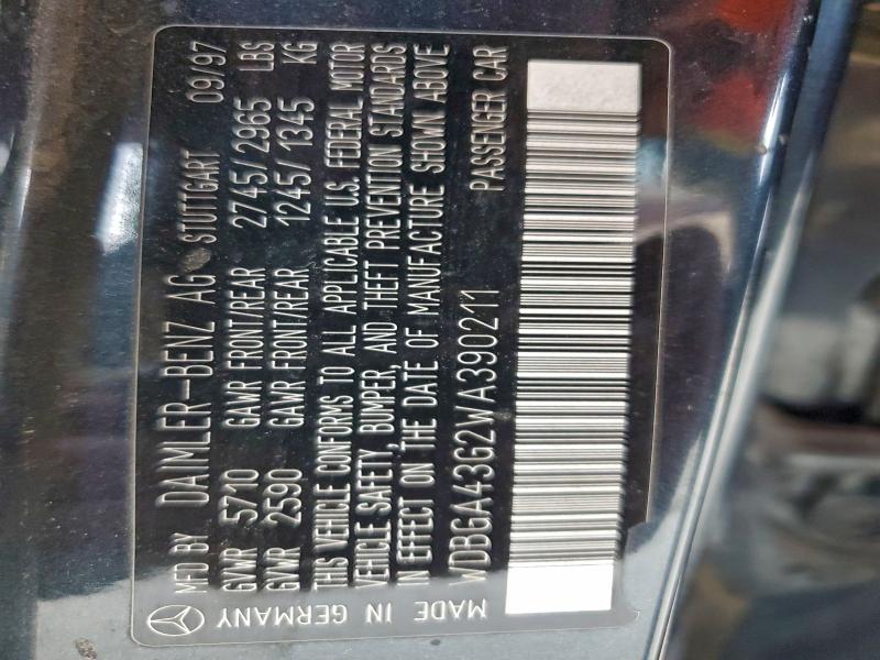 1998 MERCEDES-BENZ S 420 #3301875455