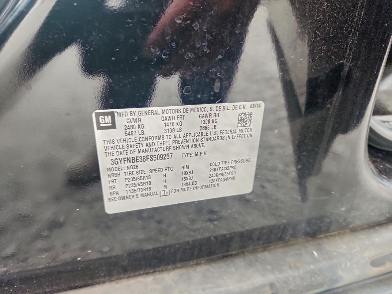 CADILLAC SRX LUXURY COLLECTION