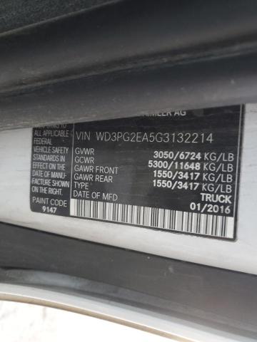 2016 MERCEDES-BENZ METRIS #3302647037