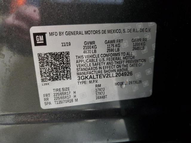 2020 GMC TERRAIN SL #3297010394