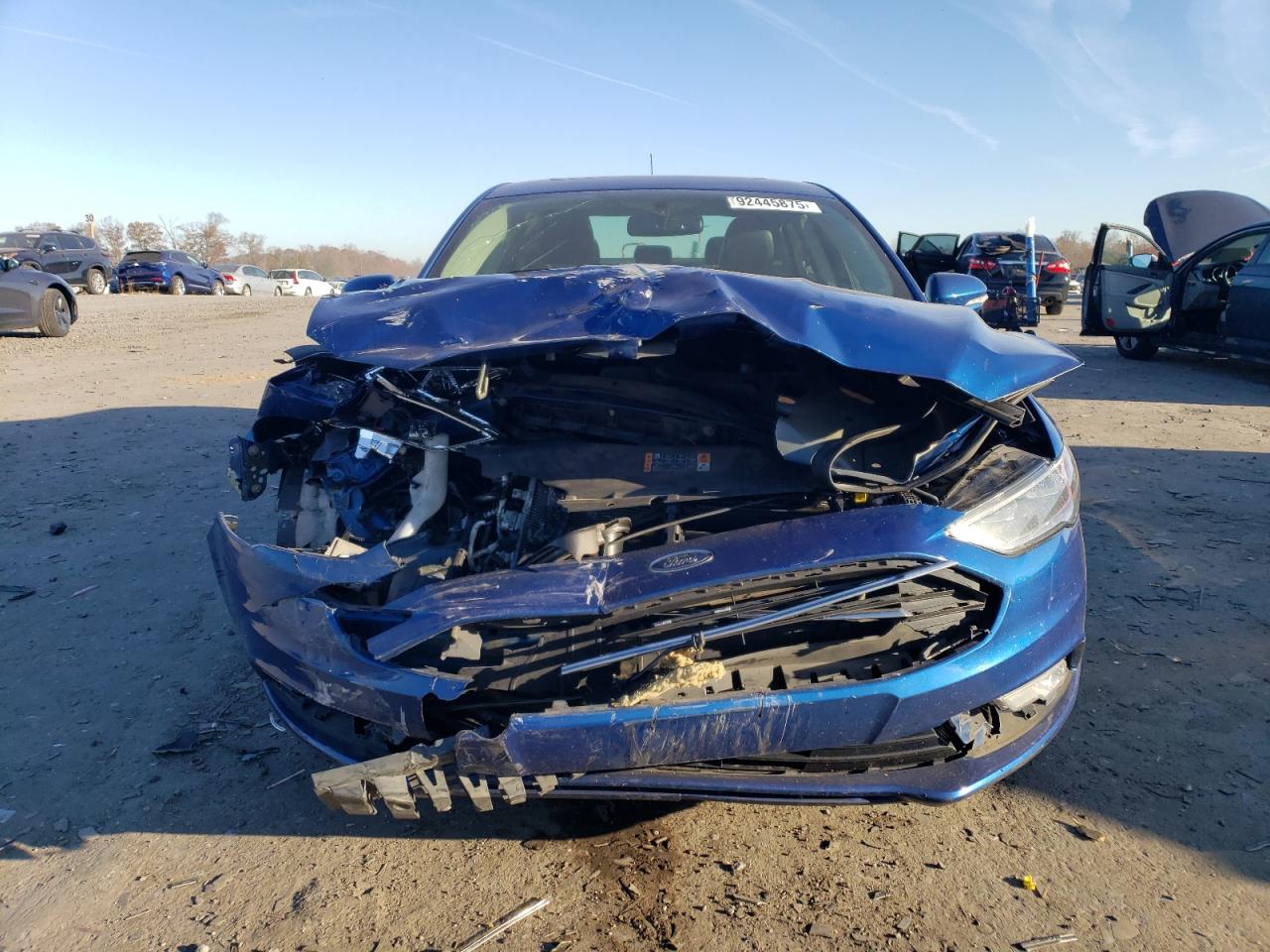 Lot #3302749008 2018 FORD FUSION TIT