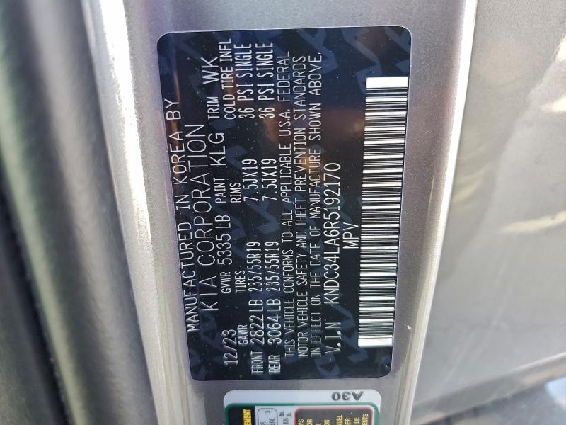 2024 KIA EV6 LIGHT #3303046646