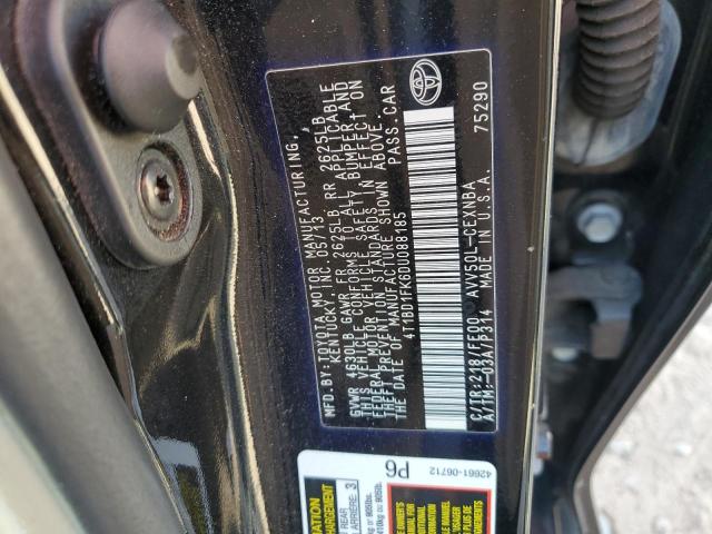 2013 TOYOTA CAMRY HYBR #3294262902