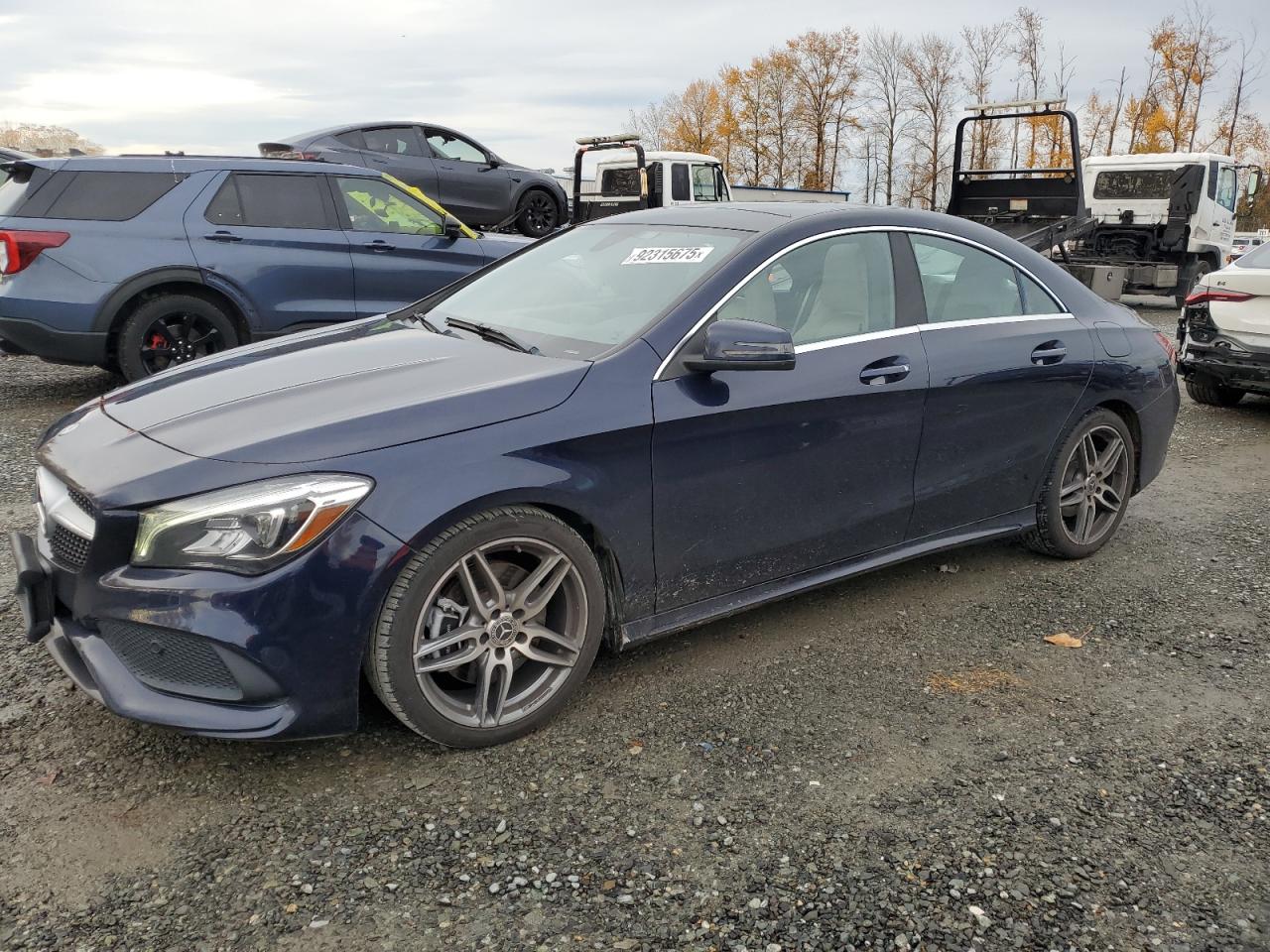 Lot #3317061026 2018 MERCEDES-BENZ CLA 250 4M