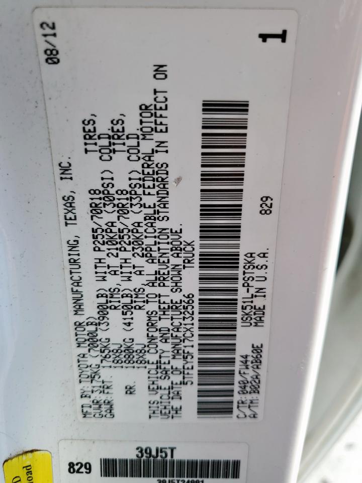 TOYOTA TUNDRA CREWMAX SR5