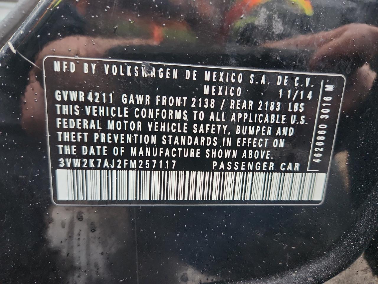 VOLKSWAGEN JETTA BASE