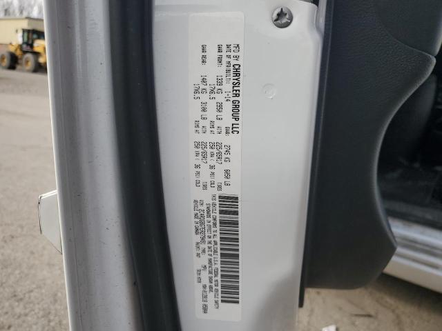 2014 DODGE CARAVAN #3294249907