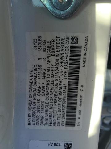 2023 HONDA CIVIC SPOR #3302844889