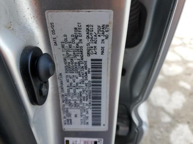 2005 TOYOTA 4RUNNER SR #3296282426