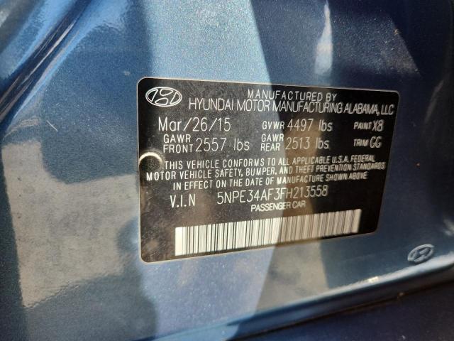 2015 HYUNDAI SONATA SPO - 5NPE34AF3FH213558