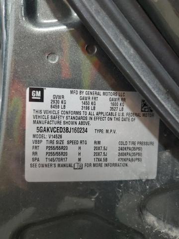 2011 BUICK ENCLAVE #3285748667