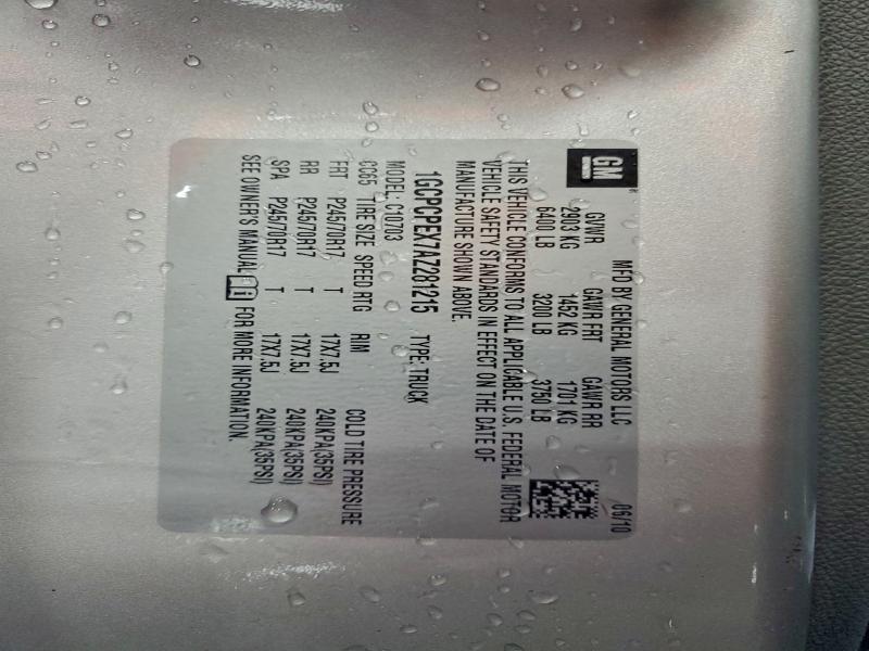 2010 CHEVROLET SILVERADO #3308423320