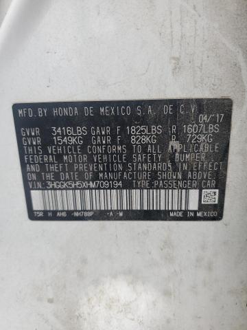 2017 HONDA FIT LX #3293439435