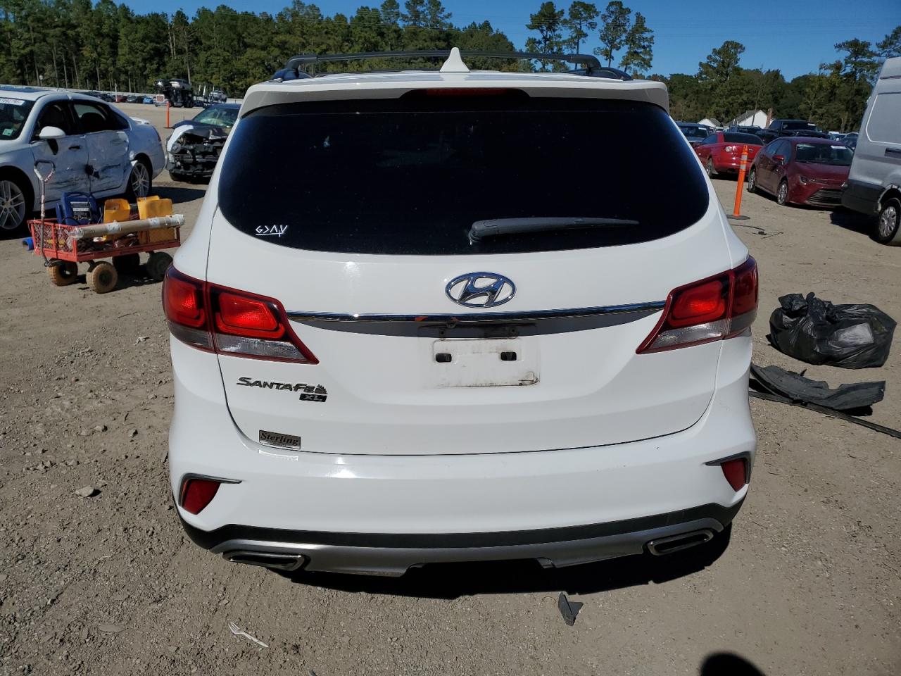 Lot #3311641245 2019 HYUNDAI SANTA FE X