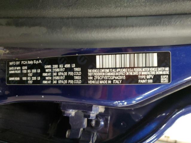 2016 FIAT 500X EASY #3291024176