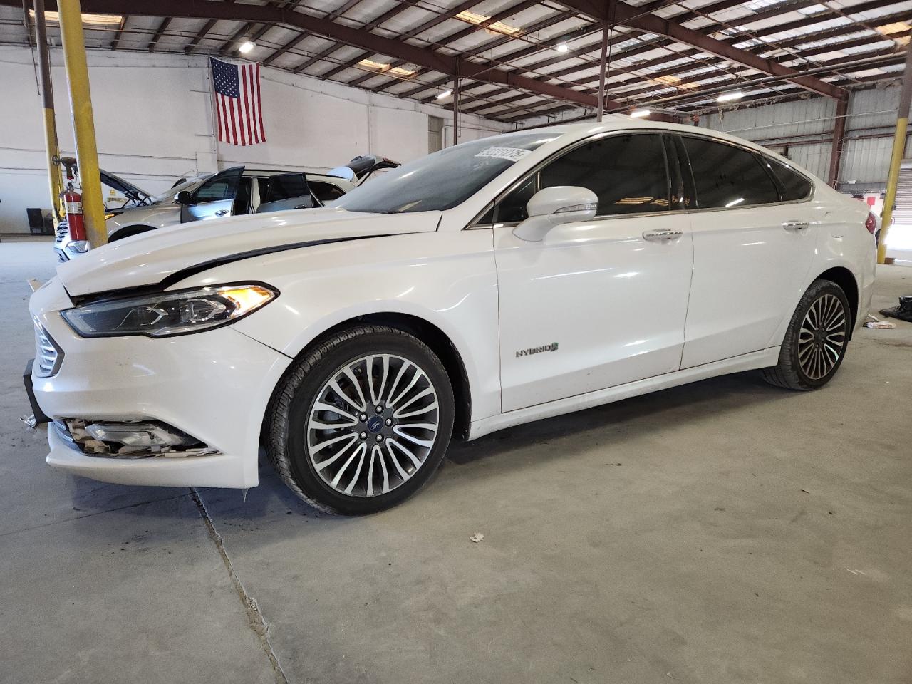 Lot #3302885947 2017 FORD FUSION TIT