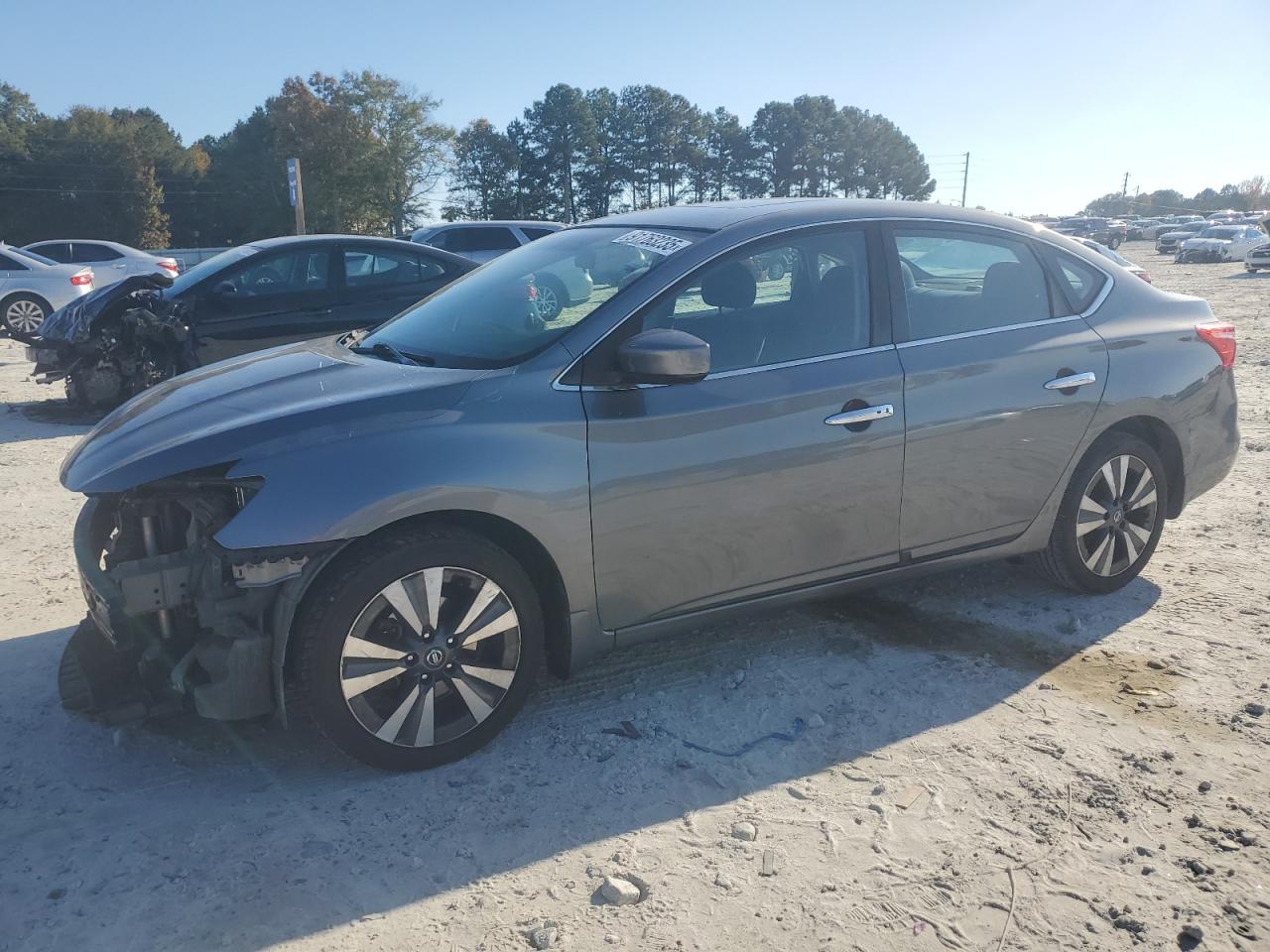 Lot #3302855898 2019 NISSAN SENTRA S