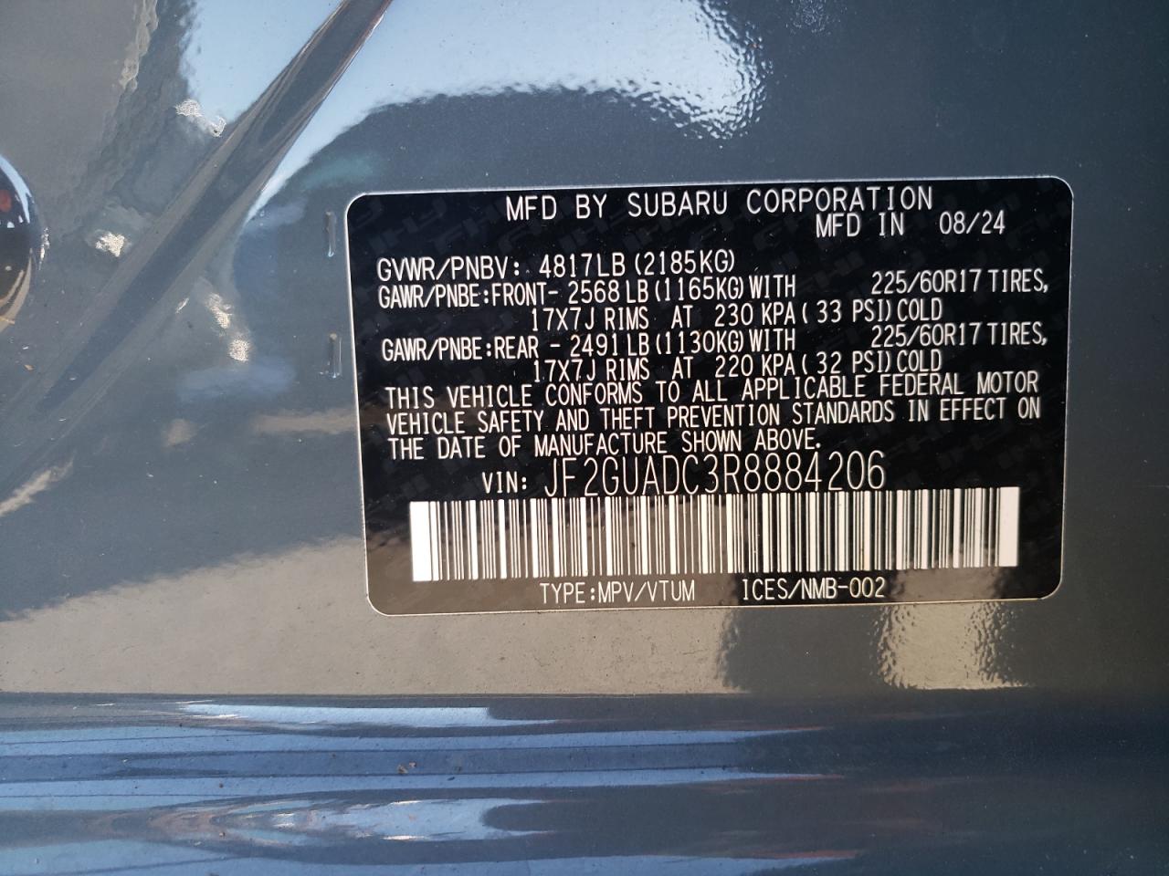 SUBARU CROSSTREK PREMIUM