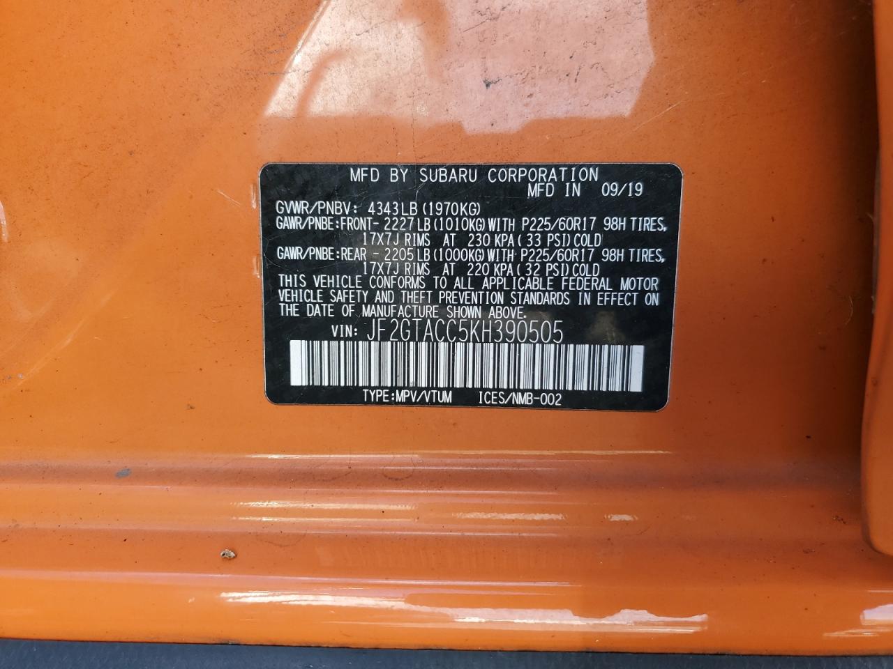 SUBARU CROSSTREK PREMIUM