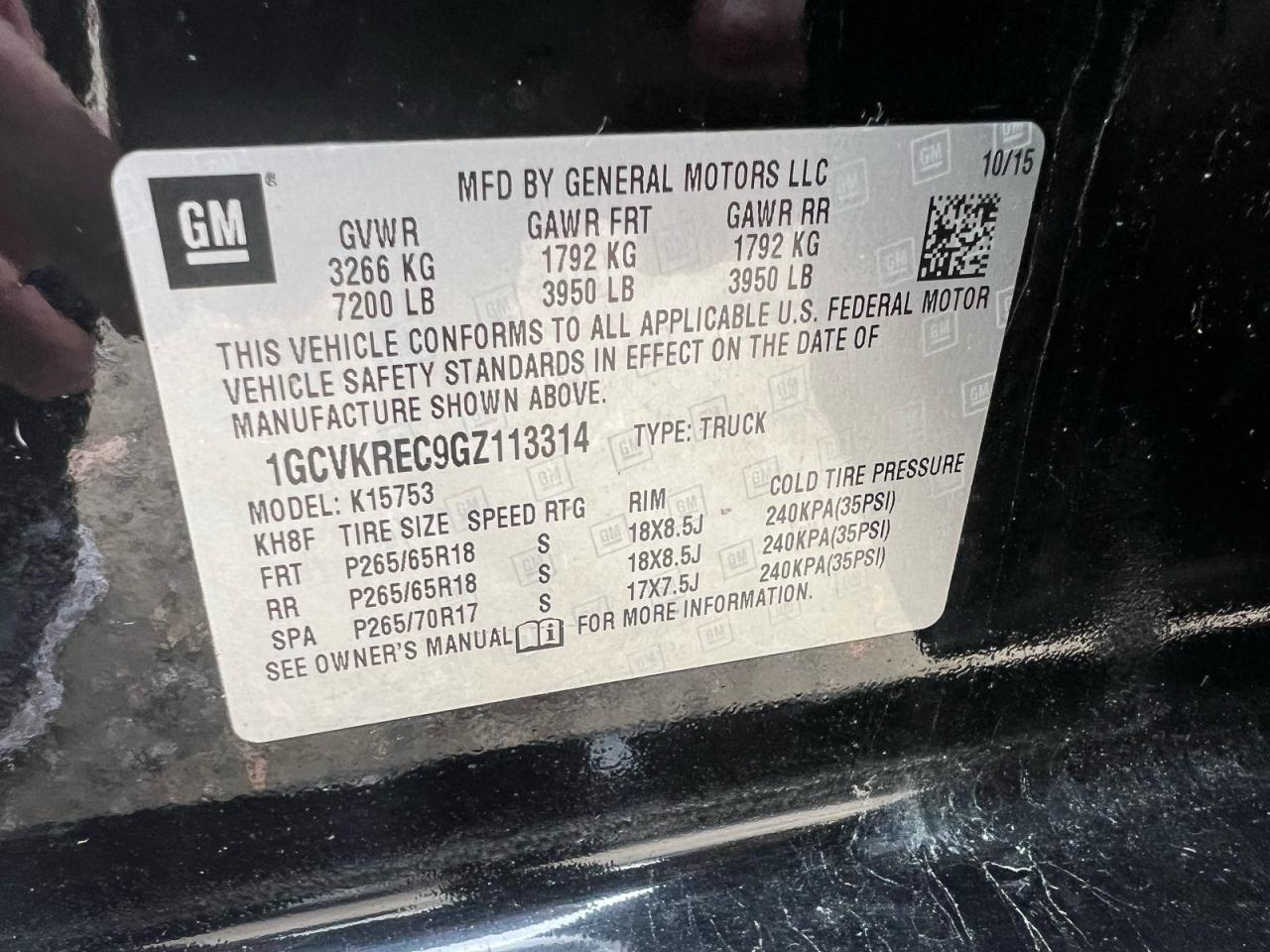 CHEVROLET SILVERADO K1500 LT