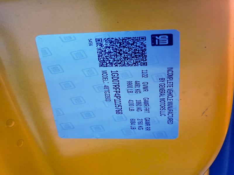 2023 GMC SAVANA CUT #3309408998