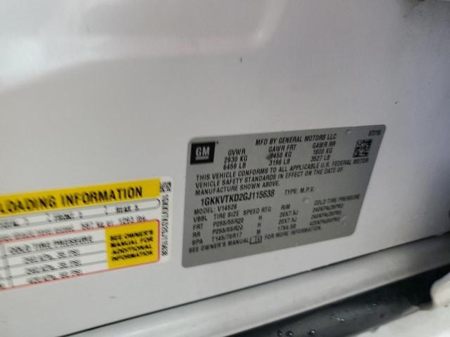 2016 GMC ACADIA DEN #3287455993