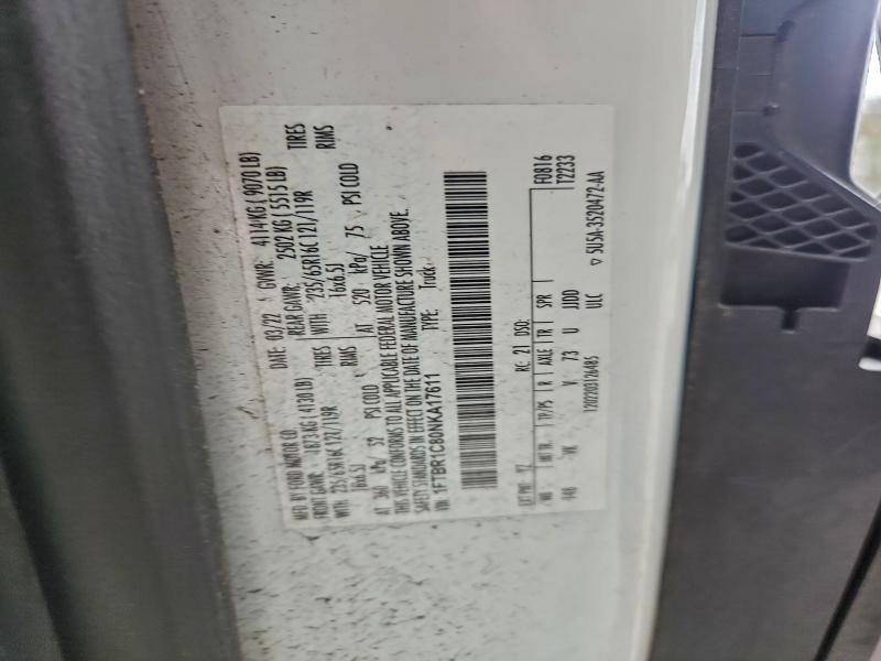 2022 FORD TRANSIT #3304540441