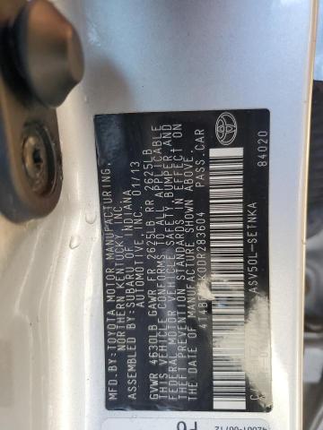 2013 TOYOTA CAMRY L #3292508699