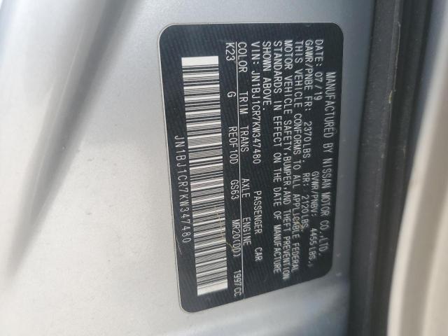 2019 NISSAN ROGUE SPOR #3301663632