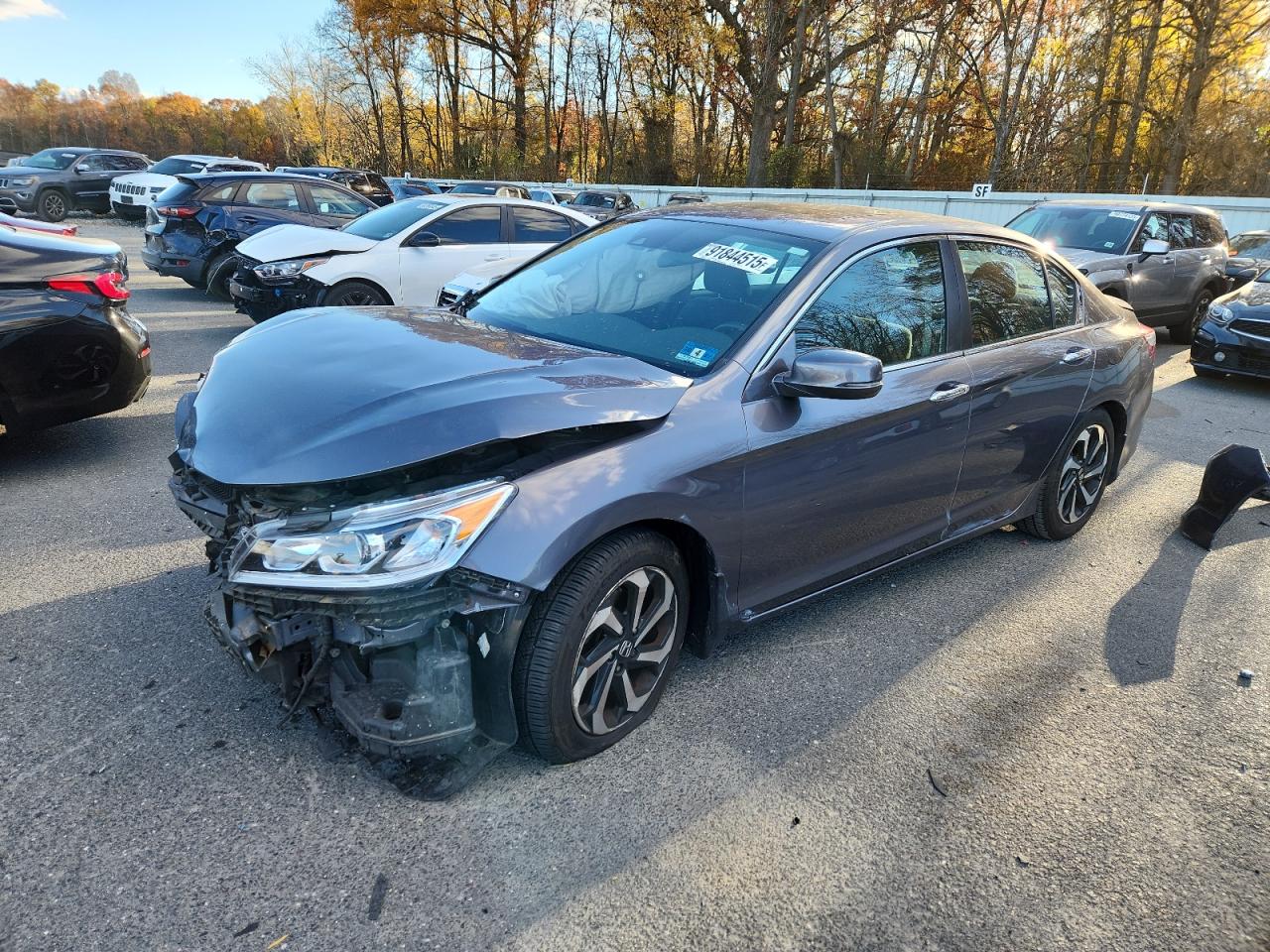 Lot #3291333135 2016 HONDA ACCORD EX