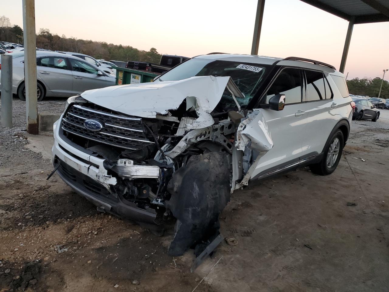 Lot #3309583585 2020 FORD EXPLORER X